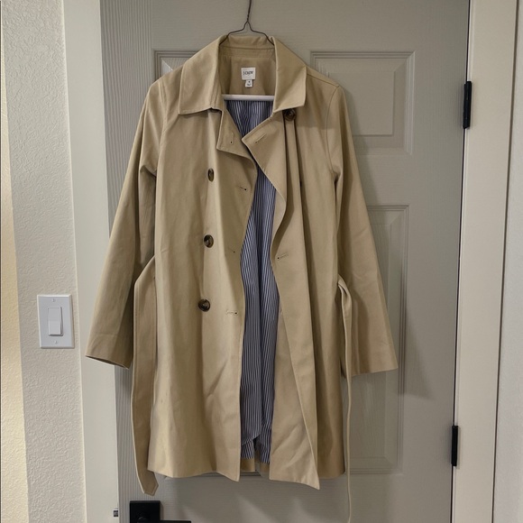 J. Crew Jackets & Blazers - J. Crew Classic Beige Trench Coat